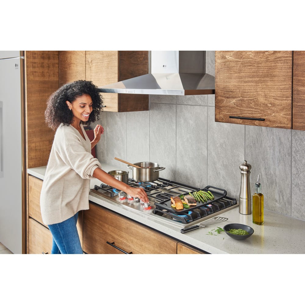 Lg store stove hood